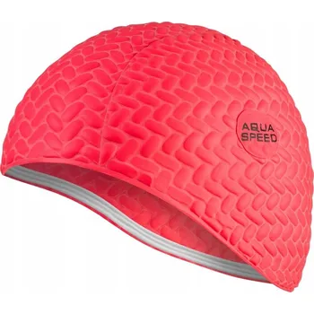 Plavecká čepice Plavecká čepice pro dospělé Latex Aqua Speed červená