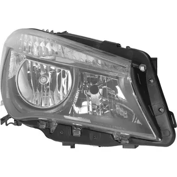 Přední světlomet DEPO Přední pravé světlo (H15/H7/PY21W, elektrické, včetně motorku) MERCEDES CLA C117 01.13-03.19