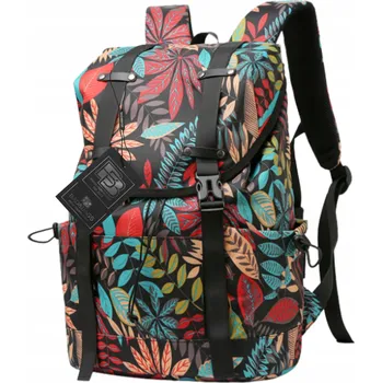 Cestovní taška BAD&BAGS Barevný praktický Batoh Kolorowy Podręczny Do Letadla PODRÓŻNY CESTOVNÍ ZAVAZADLA Voděodolný