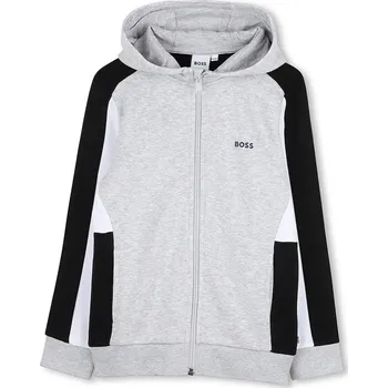 Chlapecká mikina Dětská mikina BOSS J52322.162.174 šedá 90X, vel. 162