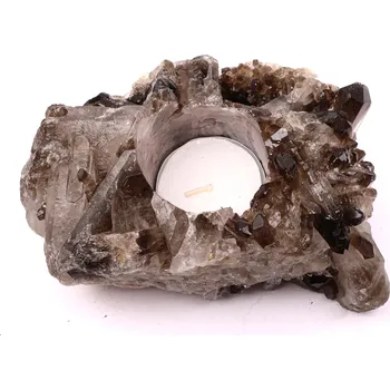 Svícen Magieprirody.cz Záhněda drúza svícen 0.720 kg - svícen na svíčku přírodní #K1520