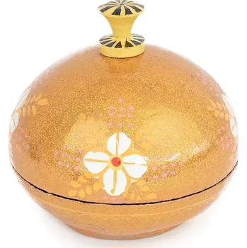 Dóza na potraviny Nádoba s víkem Helio Ferretti 12 x 12 x 12 cm 122190 žlutá 18X