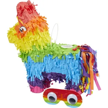 Party dekorace RS Piňata Duhový koníček s maskou