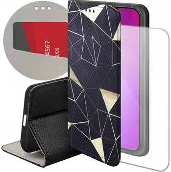 Pouzdro na mobilní telefon Flipové pouzdro Hello Case pro Apple iPhone XR zlaté