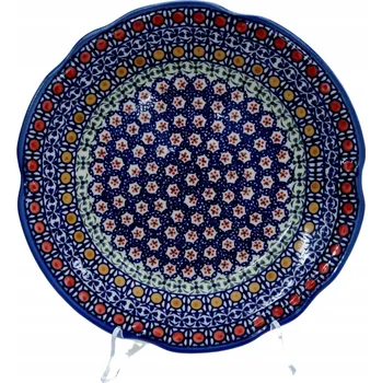 Talíř Keramický talíř na oběd 27,5 cm Bolesławiec