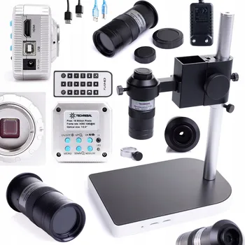 Mikroskop DIGITÁLNÍ MIKROSKOP TECHREBAL K10M ZOOM 100X, 16MP KAMERA, FULLHD, HDMI, USB