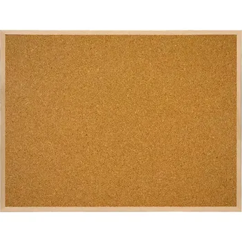 Korková tabule / nástěnka Rocada 6100V19, dřevěný rám (borovice), 60x40 cm, balení 10 ks