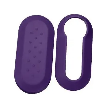 Autoklíč Plastový obal klíče Fiat (fialový)