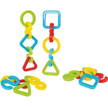 plyšák Závěs geometrické tvary