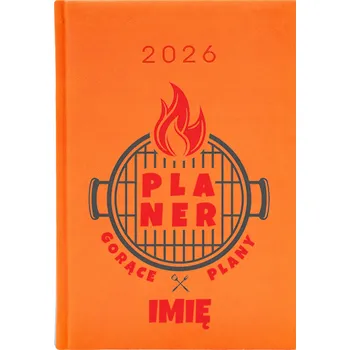 Kalendář Knižkový kalendář 2026 A5 Cute Cups oranžový