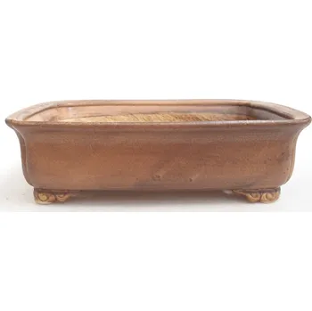 Květináč Keramická bonsai miska 25 x 20 x 7,5 cm růžová 1397-M24-5291