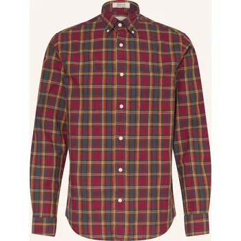 Pánská košile Gant Pánská Košile Regular Fit, tmavě červená / tmavě zelená...