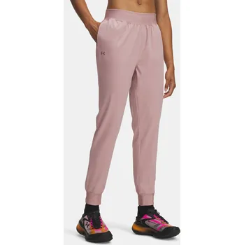 Dámské kalhoty Dámské sportovní kalhoty Under Armour UA Rival Hi Ri 1382727-673 Růžová LG