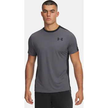 Pánské tričko Pánské tričko Under Armour UA HG Wordmark SS-GRY 6007758-025 Šedá 3XL