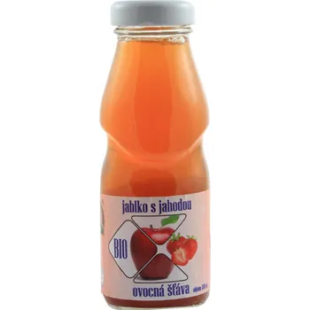 Bio šťáva jablko s jahodou 0.2 l - Bio Verich