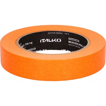 Lepicí páska Italko Maskovací lakýrnická páska 24mm x 45m do 110°C oranžová