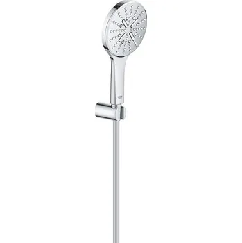Sprchový set Grohe Rainshower SmartActive Sada sprchové hlavice 130 9,5 l/min, 3 proudy, držáku a hadice, chrom