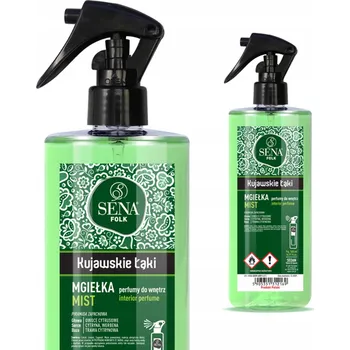 Osvěžovač vzduchu SENA FOLK vonná mlha do interiéru Kujavské Louky TRÁVA CITRONOVÁ 500 ml