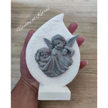 Odsávačka hlenu Andělíčci v kapce - krásná velká dekorace na hrob (Andělíčci v kapce - krásná velká dekorace na hrob)