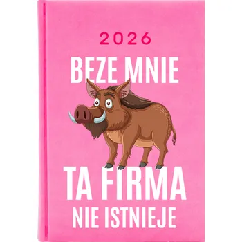 Kalendář Knižkový kalendář 2026 A5 růžový