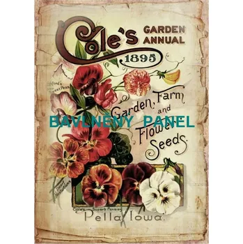 Panel bavlna - KVĚTINY-166-241