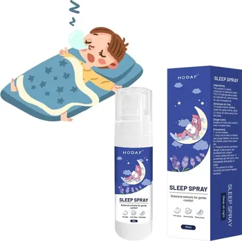 Přípravek na podporu paměti a spánku Hodaf Přírodní Sprej na Spaní – Aroma Relaxační Sprej s Levandulí a Eukalyptem