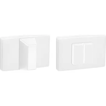 Dveřní kování MPK - ROZETA - RT ANITA rozety WC WS - Bílá matná