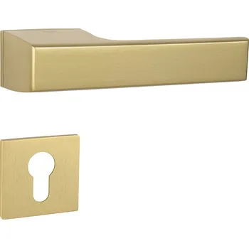 Dveřní kování TI - MELODY - RT5 3099 rozety PZ, klika/klika OLM - Zlatá matná (208)