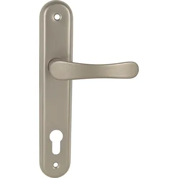 Dveřní kování KE - MICHAELA PZ otvor pro vložku, klika/klika, 72 mm Niklová