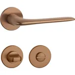 AS - VIOLA - R 5S klika/klika, rozety WC CUM PVD - Měď matná PVD