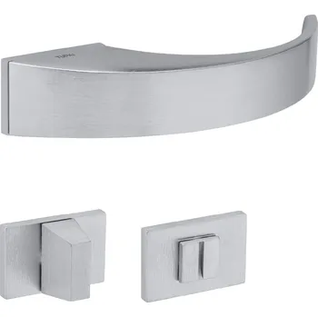 Dveřní kování TI - DEDOS - RT5 3094 rozety WC, klika/klika OCS - Chrom broušený (96)