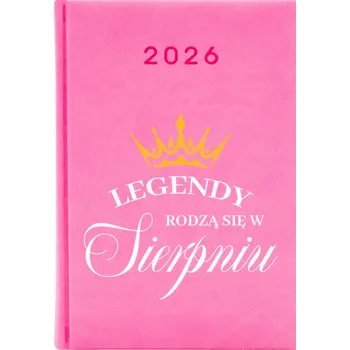 Kalendář Knižkový kalendář 2026 A5 růžový