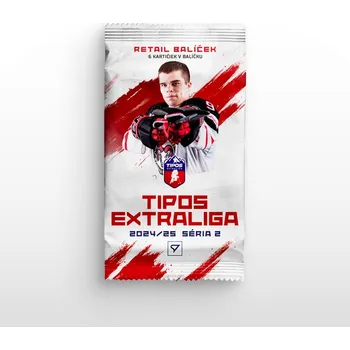 Sběratelská karetní hra 2024/25 SportZoo Tipos Extraliga Séria 2 Retail Balíček