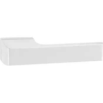 Dveřní kování TI - MELODY - RT5 3099 bez spodní rozety, klika/klika WS - Bílá matná (152)