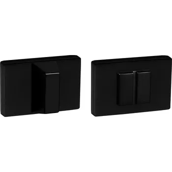 Dveřní kování MPK - ROZETA - RT ANITA rozety WC BS - Černá matná