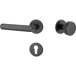 AT - FRAGOLA - R 7S rozety PZ, koule/klika levá BS - Černá matná