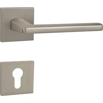 Dveřní kování MPK - PRIMA - HR SQ6 rozety PZ, klika/klika NP - Nikl perla