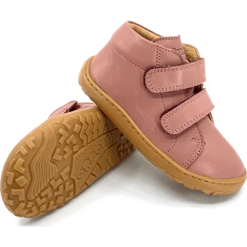 Dívčí polobotky Barefoot Froddo G2130360-10 Dark Pink 22, Vnitřní délka boty: 14,0 cm, Vnitřní šířka boty: 6,4 cm