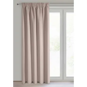 Závěs Zatemňovací závěs s řasící páskou "BLACKOUT" VIGO 135x250 cm, pudrová růžová, (cena za 1 kus) MyBestHome