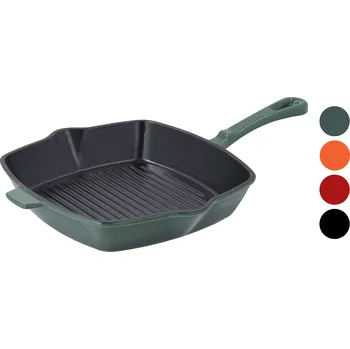 Pánev SILVERCREST® Litinová grilovací pánev, Ø 24 cm