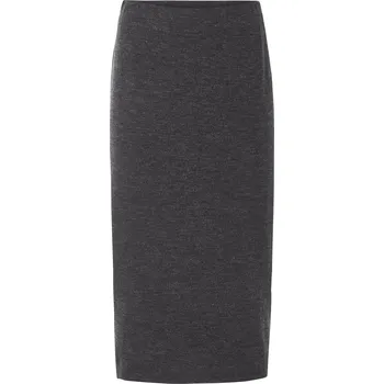 Dámská sukně esmara® Dámská pletená midi sukně (černá, L(44/46))