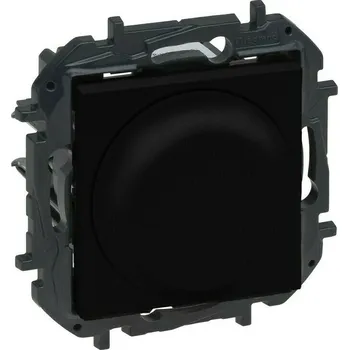 Stmívač otočný Legrand Niloé Step 300 W černá