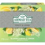 Ahmad Tea Černý bez a citron 75x 1,8 g