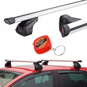 Příčník na automobil STŘEŠNÍ NOSIČ HLINÍKOVÝ VW Golf 6 VI Hatchback 08-12