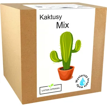 Semeno Sada pro pěstování KAKTUSY - MIX kaktus verze XXL