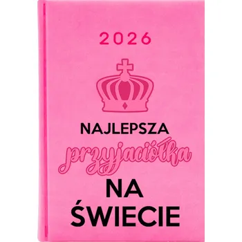 Kalendář Knižkový kalendář 2026 A5 růžový