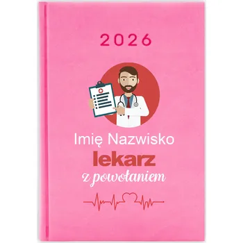 Kalendář Knižkový kalendář 2026 A5 FunnyCase modrý