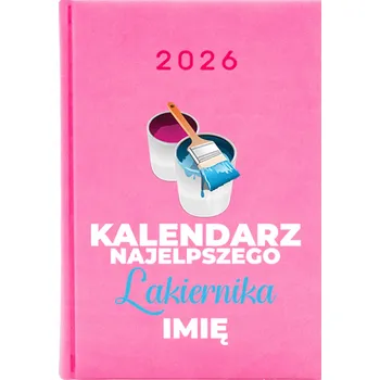 Kalendář Knižkový kalendář 2026 A5 Cute Cups růžový