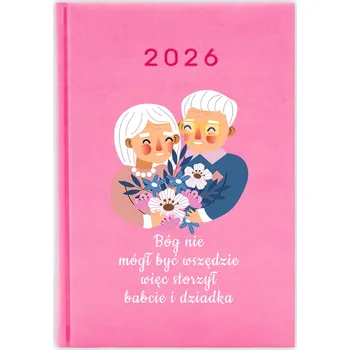 Kalendář Knižkový kalendář 2026 A5 FunnyCase modrý