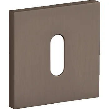 Dveřní kování AT - ROZETA - HR 7S rozety BB HNM - Hnědá matná